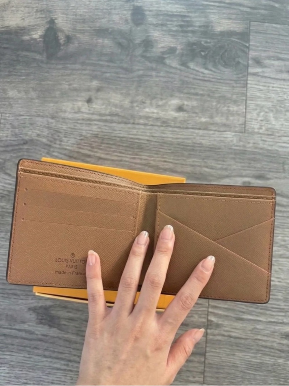 Louis Vuitton Monogram Canvas Brown and Gold Men's Wallet - Picture 3 of 3